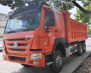 La Chine a fabriqué un presque nouveau moteur diesel de type 6x4 4x4 4X2 utilisé le camion à benne basculante Sinotruk 10Ton - Product Image 3