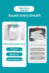 <span class=keywords><strong>Masque</strong></span> respiratoire <span class=keywords><strong>FFP2</strong></span> avec valve, <span class=keywords><strong>masque</strong></span> anti-poussière pliable à 3 couches en PP, filtre auto-aspirant, respirant, sécurité au travail - Product Image 3