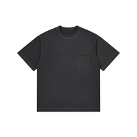 T-shirt uni respirant de qualité supérieure pour un usage quotidien, léger, doux, col rond, blanc, bien conçu, t-shirts pour hommes multicolores