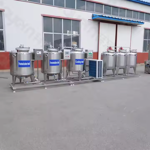 Máquina de Pasteurización de Leche y Fermentación de Yogur, Tanque de Fermentación, Línea de Producción de Leche de 100L, 500L, 1000 Litros - Product Image 6