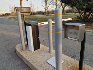 CHISUNG trafik güvenliği park bariyeri DC24V fırçasız DC Motor otomatik Metal karayolu bariyer kapısı - Product Image 4