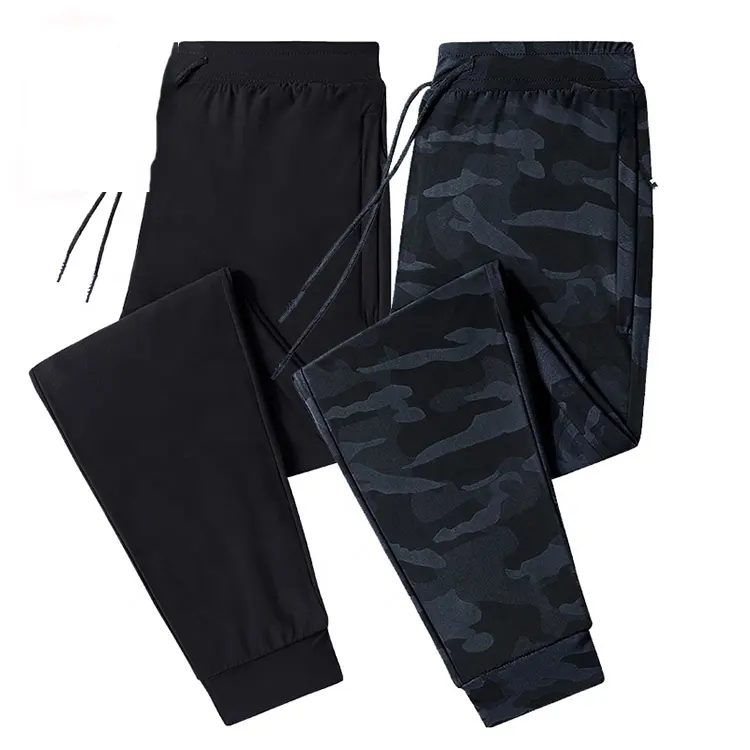 Summer new camouflage casual men's elastic waist quick-drying sports pants casual jogging sports pants