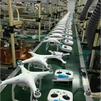 Ligne de production personnalisée d'assemblage d'avions sans pilote avancée pour drones haute performance