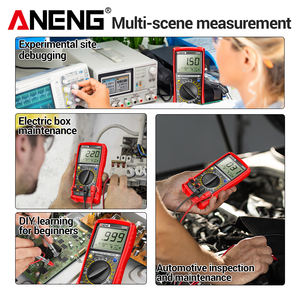 Multímetro <span class=keywords><strong>ANENG</strong></span> SZ26, Medidor de Ángulo Cerrado, Multímetro para Reparación Automotriz, Medidor de Velocidad, Diodos, Ohmios, Amperios, 1999 Cuentas, Herramientas de Prueba para Automóviles - Product Image 5