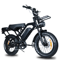 Vélo électrique Fatbike X80Pro 2 places, vélo électrique vintage, moteur électrique VOMO X80, vélo électrique 250W 20 pouces, vélo électrique européen