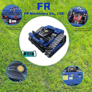 Tondeuse à gazon sans fil télécommandée, avec levage de plateau, chenillée, autopropulsée, démarrage électrique, pour pentes de jardin RCT550B - Product Image 5