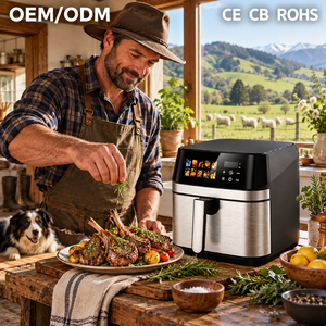 Freidora de Aire de 8L con Rejilla, Olla para Freidora de Aire 1700W 220V, Venta al por Mayor, Exportación a Granel, Suministro de Cocina, Novedad Diaria para el Hogar KA20046 - Product Image 1