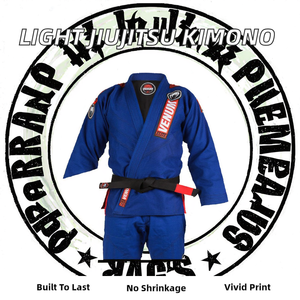Kimonos de Jiu-Jitsu de 380 g/m², 100 % Algodón, Ligeros, Duraderos y Transpirables, Conjuntos de Kimonos de Bjj Personalizados, Aprobados por la IBJJF 2026 - Product Image 2