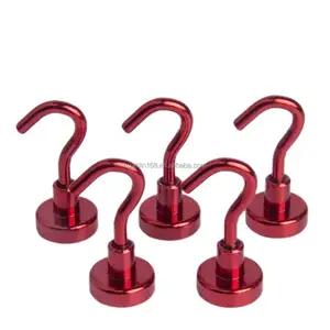 Heavy-duty Magnetic Hooks Hook neodymium magnets suitable for grills towels kitchen interior suspension cruise essentials