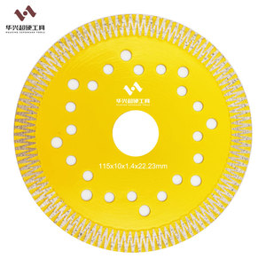 Lame de scie circulaire turbo de haute qualité de 5 pouces (<span class=keywords><strong>125</strong></span> mm) pour le découpage de carreaux en céramique Dekton - Product Image 5