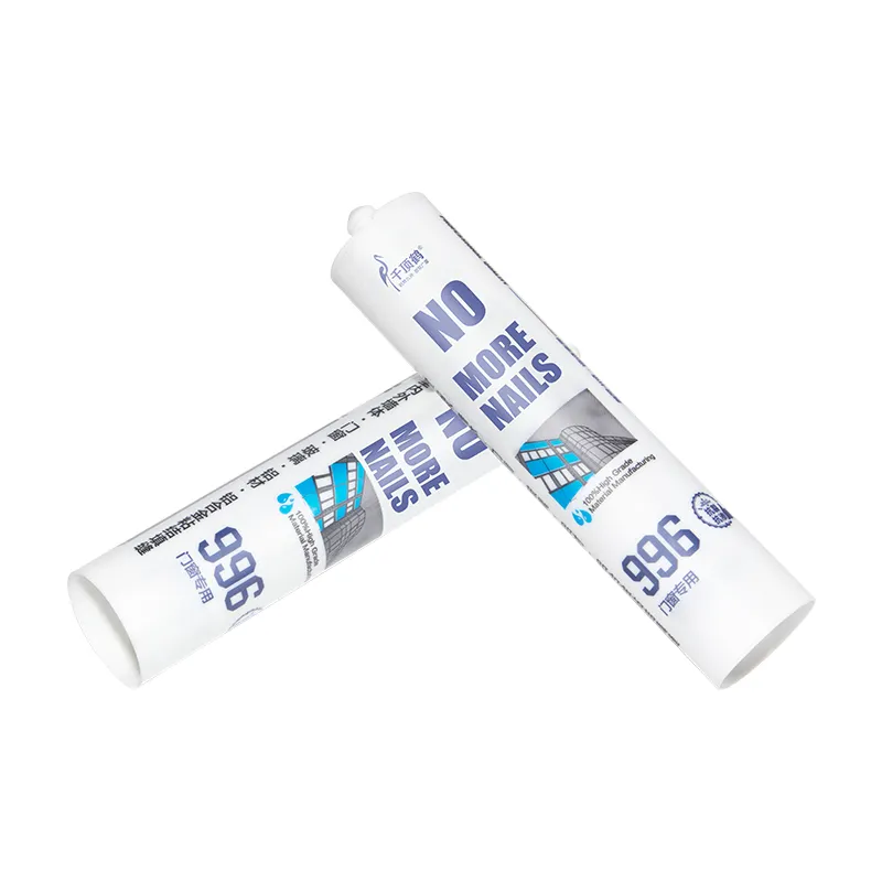 Nail Free Adhesive Glue Sealant Liquid Nail Acetic Silicone Sealant For Glass Floor And Deck Construction Adhes