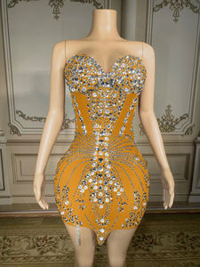 Novance Y2618-<span class=keywords><strong>C</strong></span> <span class=keywords><strong>Ropa</strong></span> de <span class=keywords><strong>Mujer</strong></span> al por Mayor 2023 Vestidos de Noche Elegantes y Modestos de Malla sin Mangas para <span class=keywords><strong>Fiesta</strong></span> de Cumpleaños - Product Image 2