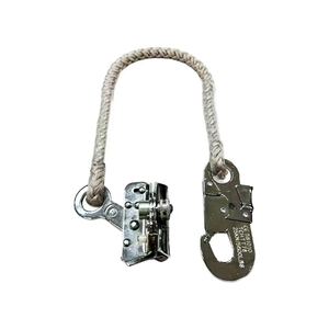 Corde de sécurité de lanière de harnais de cordes de toiture verticales de Protection contre les chutes résistantes avec mousquetons en acier allié - Product Image 3