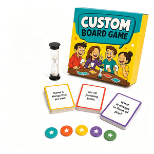 Low MOQ Custom Design Service Board Game Family Party <b>Playing</b> <b>Cards</b> Game <b>Card</b> Deck Printing with Luxury Box for Entertainment - Product Image 5
