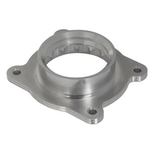 Kustom Silver bilet Aluminium Throttle Body Spacer 2001-2006 325i suku cadang mesin - Product Image 1
