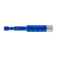 Foret hexagonal pour carrelage, outil de perçage à sec pour maçonnerie, pierre de quartz, marbre, verre (tailles 6-12 mm)