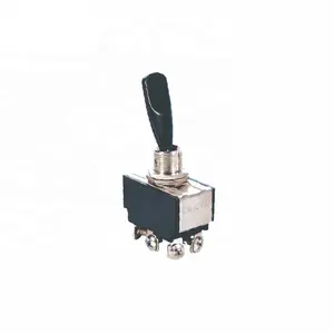 KN3(B)-202AE 15A 125VAC 10A 250V Dpdt 6 Pin 10 Amps Op-Off Plastic Knop Medium Tuimelschakelaar