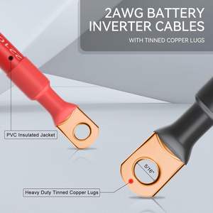 כבל סוללה 2awg 4awg 6awg 6awg כוח כבלים כבל סוללה ללא נחושת ללא חמצן לרכב ימי - Product Image 3
