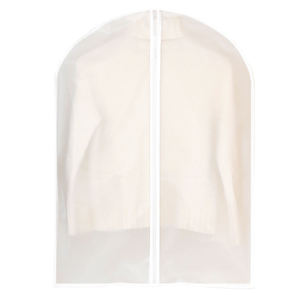Bolsas de ropa Bolsa para almacenamiento Protector de traje a prueba de polvo con cremallera Vestidos largos Traje Abrigo Armario Bolsa de almacenamiento de ropa - Product Image 1