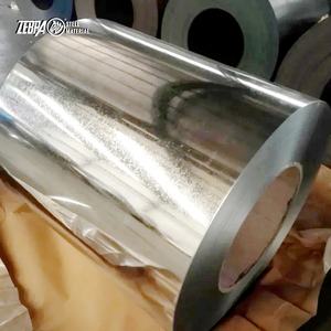 Tôles d'acier galvanisé SGCC DX51d, bobines et bandes d'acier zingué à chaud GI G550 Az80 Az120 Az150 avec surface brillante - Product Image 4