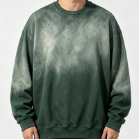 Sweat-shirt vintage en coton délavé avec logo personnalisé pour homme, sweats à capuche oversize, sweats vierges streetwear effet usé, fabricant