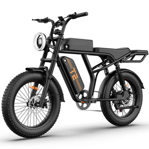 Bicicleta Eléctrica de Montaña para Adultos, Cuadro de Acero de Alto Carbono, Motor sin Escobillas, Batería de Litio, 500W, 20MPH, Recargable Rápido, Gran Venta - Product Image 1