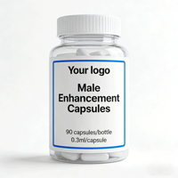 OEM avec étiquettes privées, capsules d'amélioration masculine pour augmenter la taille du pénis et prolonger la durée des performances, formule originale/personnalisée