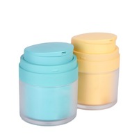 Luxe 50ml 1oz Acrylique Airless Pompe Bouteille Haute Qualité Crème Pour La Peau Lèvres Gommage Emballage Cosmétique pour Soins De La Peau Crème Pour Le Visage