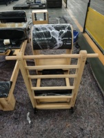 Peralatan Pilates Ladder Barrel Kayu Komersial untuk Pelatihan Studio Produsen OEM