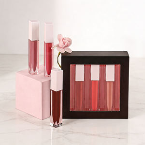 Rossetto Liquido Opaco Impermeabile a Lunga Durata - Set di 3 Colori Nude e Rossi per Uso Quotidiano e Feste - Product Image 3