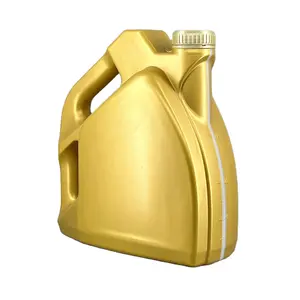 Conteneur d'huile moteur doré réservoir de stockage de carburant 1 Gallon de gaz 4 litres de Jerry