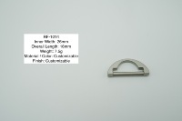 Anneaux en D vintage personnalisés en alliage de zinc, boucles de sangle, anneaux en D pour sacs, ceintures, sangles, colliers pour animaux, quincaillerie pour le cuir