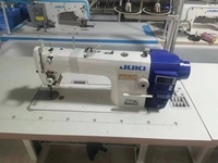 Nouvelle machine à coudre à plat à aiguille simple à entraînement direct Jukis Ddl-7000a-7, idéale pour la couture de t-shirts et de robes