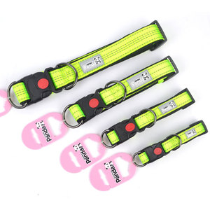 ปลอกคอสัตว์เลี้ยงแพนด้าไนลอนสะท้อนแสงสีเขียวเรืองแสงสำหรับสุนัข - Product Image 3