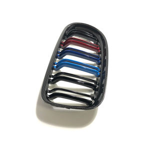 Impresión de transferencia de agua M Color Línea doble Red de coche Parachoques delantero Rejilla de malla para <span class=keywords><strong>Bmw</strong></span> <span class=keywords><strong>3</strong></span> Series E90 - Product Image 4