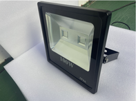 Lampu proyeksi ungu COB LED 100W, tahan air luar ruangan untuk deteksi Bar suasana cahaya UV hitam untuk taman tema panggung pesta