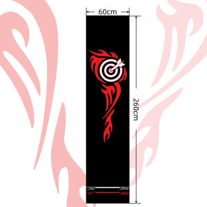 Tapis <span class=keywords><strong>de</strong></span> fléchettes professionnel PENPEN pour la <span class=keywords><strong>protection</strong></span> du sol | Polyester robuste <span class=keywords><strong>de</strong></span> 1.5kg | Support antidérapant | Taille et conception personnalisées - Product Image 6