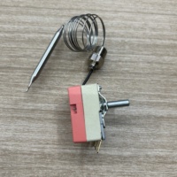 Capteur de température diamètre 6 mm, 16A 250V WYB -120 degrés thermostat capillaire thermostat réglable avec vis étanche