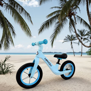 12 इंच बच्चों की साइकिल चलाने वाले बच्चे बिना पेडल चाइल्ड पुश साइकिल एडजस्टेबल सीट - Product Image 5