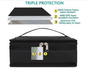 <span class=keywords><strong>Petite</strong></span> boîte à lunch isolée Portable sac <span class=keywords><strong>souple</strong></span> Mini refroidisseur thermique <span class=keywords><strong>repas</strong></span> fourre-tout Kit avec poignée pour le travail et l'école - Product Image 3