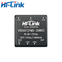VRB4805YMD-20WR3 VRB4812YMD-20WR3 Convertidor DC-DC de 36-75V 20W, Módulo de Fuente de Alimentación Regulada Aislada de 12V 1.667A