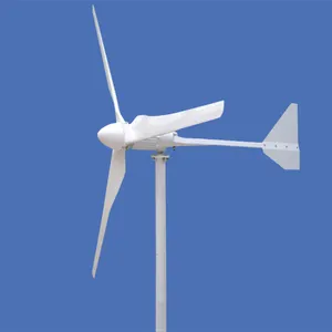 Híbrido solar del viento de sistema de fácil instalación 2kw turbinas de viento generadores de 48v