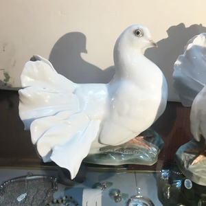 Figurita de cerámica de <span class=keywords><strong>Capodimonte</strong></span> para palomas, accesorio personalizable de <span class=keywords><strong>porcelana</strong></span> - Product Image 6