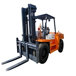 Montacargas Usado TCM FD100 con Contrapeso, Capacidad de 10 Toneladas, Motor Diésel, Excelente Estado, Almacén en Japón, Manejo de Materiales - Product Image 1