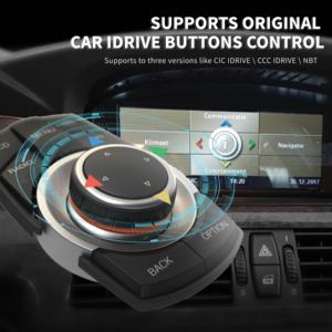 Android Auto Apple <span class=keywords><strong>CarPlay</strong></span> Wireless per <span class=keywords><strong>BMW</strong></span> E60 E61 E63 E90, Montaggio su Cruscotto, Schermo Touch HD, Sistema Linux - Product Image 3