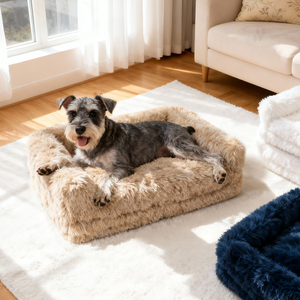 Cama de Lujo para Perros, Grande, Cálida, Lavable, Plegable, Suave y Cómoda, de Fábrica - Product Image 3