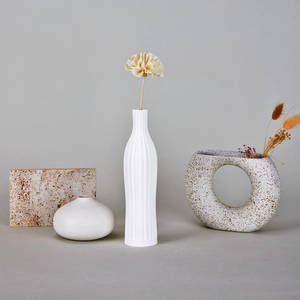 Monaroma แจกันลายปูนปลาสเตอร์ตัวกระจายกลิ่นดอกไม้, กลิ่นหอมยาวนานกลิ่นชาเขียวลาเวนเดอร์สำหรับตกแต่งบ้านที่หรูหรา - Product Image 6