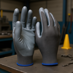 Guantes de Poliéster Recubiertos de Nitrilo Ttake, Nivel de Corte 6, Protección Laboral - Product Image 3