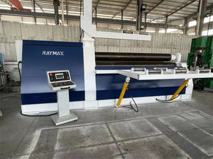 Máquina de laminación automática RAYMAX, dobladora de placas <span class=keywords><strong>CNC</strong></span>, máquina de laminación hidráulica de 4 rodillos - Product Image 4