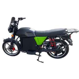 Motocyclettes électriques vintage sans balais à grande vitesse pour adultes, longue autonomie, 72V, 80 km/h, modèle Afrique en vente - Product Image 3
